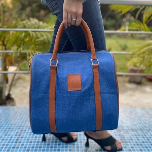 Denim Duffle Bag For Women price in Bangladesh