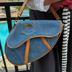 Denim Saddle Bag For Women price in Bangladesh